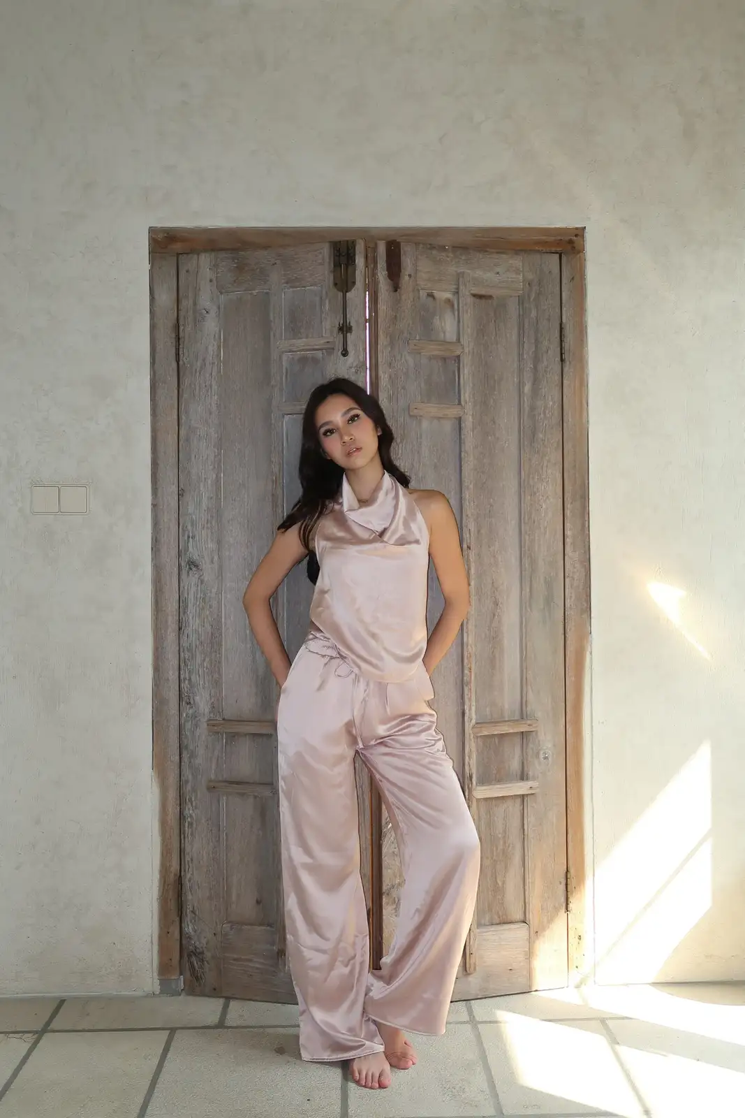 Satin Orion Pants